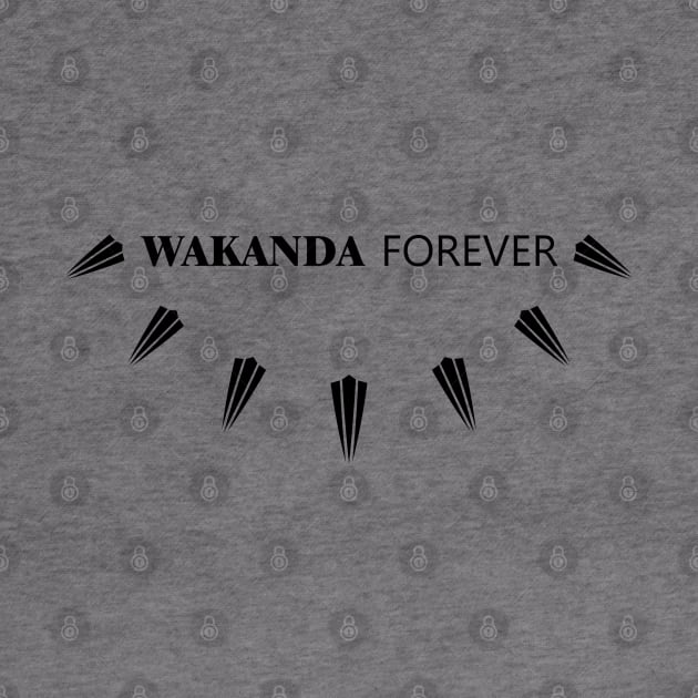 Wakanda Forever - 02 by SanTees